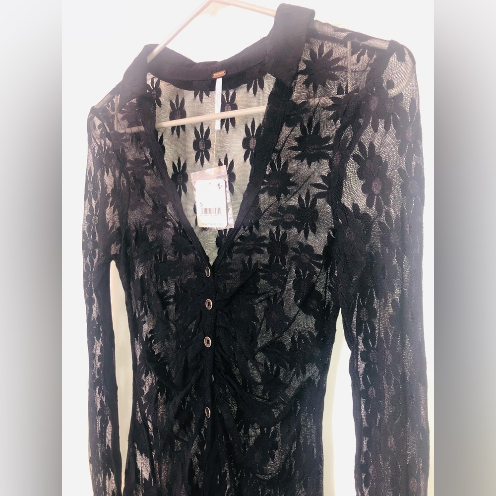 Free People lace blouse (S) - Picture 3 of 15